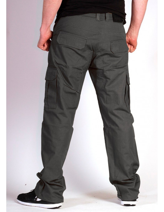 BSAT Regular Fit Cargo Pants Dark Grey