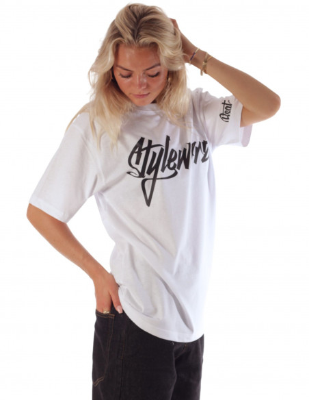 Stylewarz Baggy Tee White by BSAT