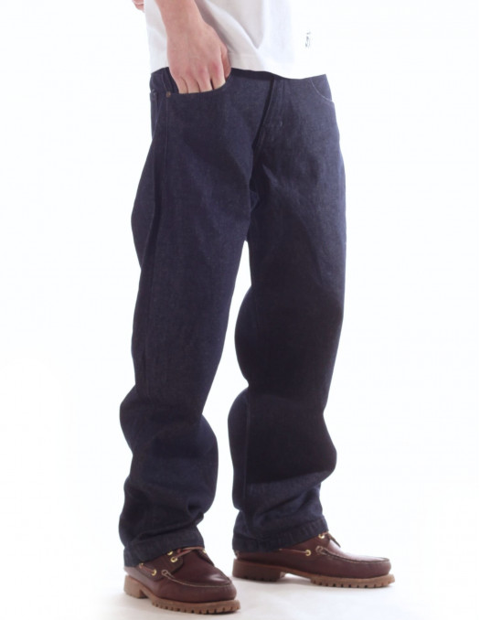 BSAT X-Loose Indigo Blue Forge Jeans