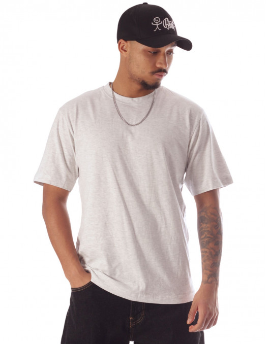 Baggy T-Shirt Organic Cotton Ash Grey