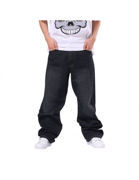 Eagle Scar Baggy Jeans - LW-D200